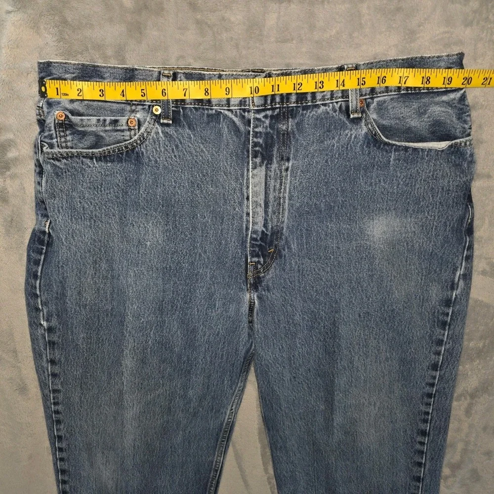 Levi's 550 Denim Blue Jeans Mens 42x 32 Measures 40x30‎